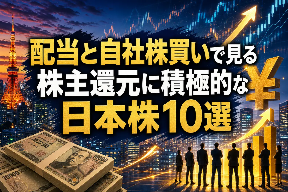配当と自社株買いで見る株主還元に積極的な日本株10選