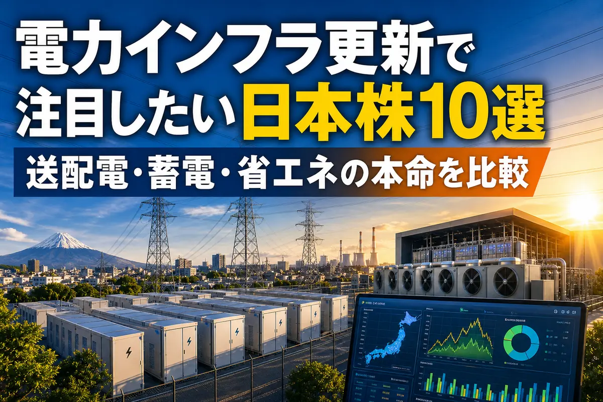 送電網、蓄電設備、データセンターが連携する夏の電力インフラ。