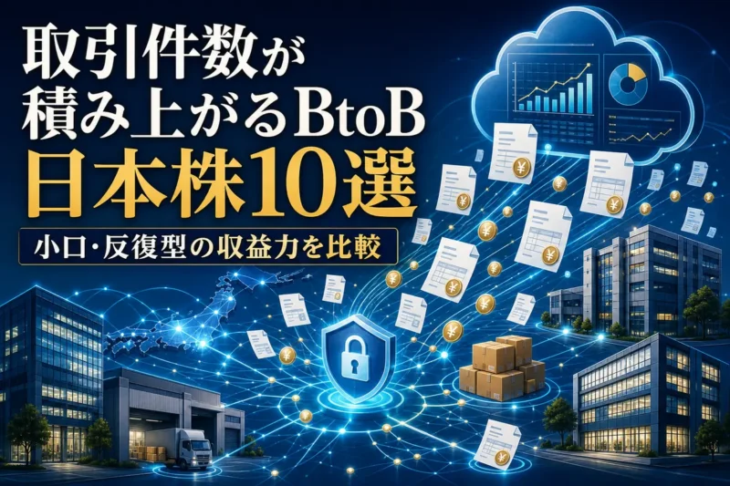 多数の企業間取引がデジタル基盤でつながる様子。